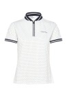 Calvin Klein Golf Camilla Printed S/S Polo   White   M