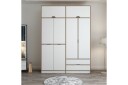 Munna Garderobe 185x253 cm - Hvit