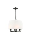 Square Tube Hanging Shade Bronze