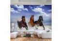 Fototapet Horses In The Snow 350x245 - Artgeist sp. z o. o.
