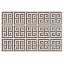  Teppe kort flerfarget 120x180 cm sklisikkert 8721102649462