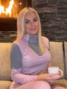 Breheim Ullundertøy Mina Ulltrøye med Half Zip til dame i Rosa/Grå