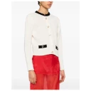Twinset Dame Strikkevarer Hvit M,