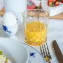 Porsgrund Maxistrå Blå Eggeglass 4 stk