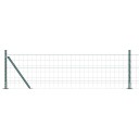  Euro Gjerde med 13 flenset poster 0.6x50 m Galvanisert Stål