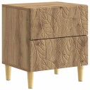  Nattbord 2 pcs Artisan eik 43 x 34,5 x 48 cm Konstruert tre