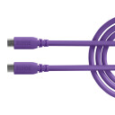 Røde USB-C kabel 2m SuperSpeed 5 Gbps Lilla