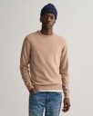 Lammeullsgenser med rund hals DK SAND MELANGE XXXL