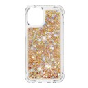 Trolsk Mobildeksel med Flytende Glitter Hjerter (iPhone 13 Pro)