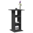  Barbord med oppbevaring svart 60x60x102 cm konstruert tre 8721158386175
