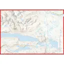 Calazo förlag Høyfjellskart Jotunheimen: Besseggen & Bygdin 1:25 000 OneSize, NoColour