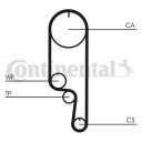 Registerrem CONTITECH CT1008