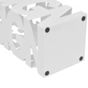 Be Basic Hvit kvadratisk Paraplyholder Stokk i stål 48,5 cm  
