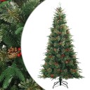  Kunstig sammensatt juletre grønn 180 cm PVC PE og stål