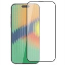 Full Cover iPhone 15 Pro Beskyttelsesglass Svart Kant