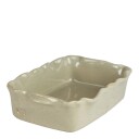 Gerbera  Provence gratengform 27x18 cm beige
