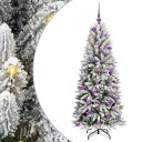  Kunstig juletre Hvit 63 x 63 x 150 cm PVC plast stål og PE