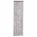 Insektgardin brun og beige 56x200 cm chenille