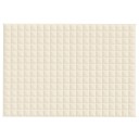 Vidaxl Vektdyne kremhvit 138x200 cm 10 kg stoff