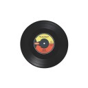 Out of the Blue Coasters Vinylplater - 4-pakning