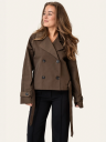 BYIC Alma Trenchcoat Brun S