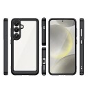 Hurtel Outer Space-etui for Samsung Galaxy S25 Edge-deksel med fleksibel ramme Svart