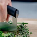 Kitchenaid Mezzaluna vuggekniv 15 cm onyx black