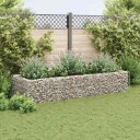 vidaXL Gabion høybed stål 270x90x50 cm