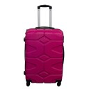 Borg Living Tilbud koffert - Hardcase - Str. Medium - Militærrosa - Smart reisekoffert