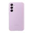 Samsung Galaxy A55 Smart View Flip-deksel med Statusvindu, Lavendel