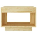 vidaXL Salongbord 50x50x33,5 cm heltre furu