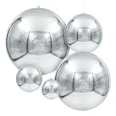 Ballongkungen Folieballong Speilball Sølv 3-pakning 18 cm LB18S
