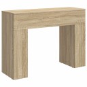vidaXL Kaffebord Sonoma eik 102 x 35 x 75 cm Konstruert tre