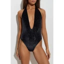 Balmain Dame Svømmetøy Svart 2XS,