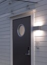 Norlys Asker 1510 Vegglampe Sort 8W LED IP66