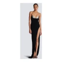 Balmain Dame Kjoler Svart M,