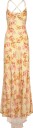 Malina Cornelia Slip Maxi Dress   Yellow   44