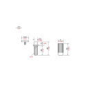 Tonepros Sprs2 G - Standard Brass Locking Studs P-Style - Gull