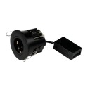 Downlight Arden Pro GU10 rund utendørs, sort