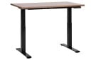 Bina Skrivebord 72x120 cMørkt tre/Svart