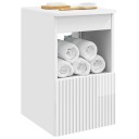  Baderomsskap Høgglans hvit 30 x 44,5 x 50 cm Konstruert tre