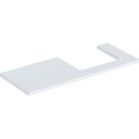 Geberit One benkeplate 119x47,3 cm matt hvit