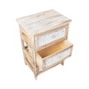 Kommode HOME4YOU Kaseke med 3 oppbevaringsenheter 40x29x58 cm natur   naturlig