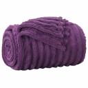 vidaXL Kastteppe Lilla 150 x 130 cm Fleece