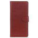 EIDERWOOD OnePlus Nord CE4 (5G) Skinn Flip Deksel med Lommebok - Brun