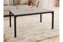 Nerima Sofabord 100 cm - Svart/Beige