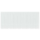  Gardiner med gardiner Hvit 500x100cm Polyester