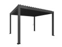 Biohort Pergola størrelse 4 x 3,5 metallic mørkegrå