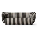 Ferm Living Rico 3 seter sofa Louisiana   Sand/Black