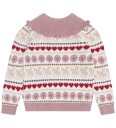 Hust and Claire Genser   Strikk   HcPippa Unicorn   Ivory   Hust and Claire   6 år (116)   Genser Beige Brun Hvit Rosa Rød